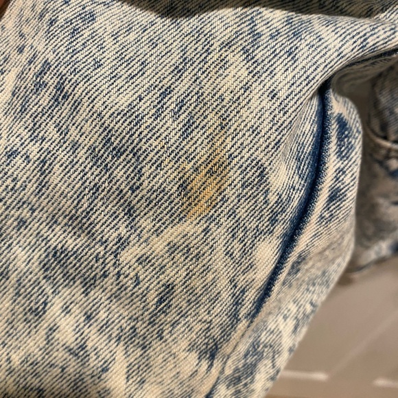Real vintage acid wash jean jacket - Picture 9 of 12